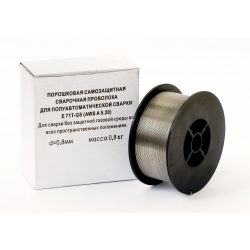 Стоимость Проволока порошковая MIG E71T-GS d=0,8 мм (1 кг) в Высокиничах